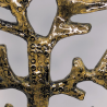 Arbre à Bijoux Artisanal Résiné - Effet Bronze et Or