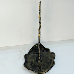 Arbre à Bijoux Artisanal Résiné - Effet Bronze et Or