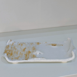 Repose-lunettes Artisanal Luxe - Argile, Résine et Or