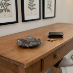 Repose-cuillère Résine Artisanal | Vide-poches Chic Noir