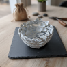 Coupelle Décorative en Argile et Or | Sculpture Artisanale | résine