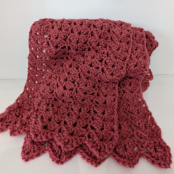 Pack Hiver Crochet : Maxi-Écharpe & Bonnet à Fleur. dubofresco