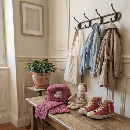 Ensemble Bonnet et Écharpe Crochet Enfant - Fait Main. dubofresco