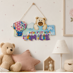 Déco Murale Prénom Personnalisé "Nuage" - Pack Complet 45€