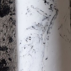 Soliflore Artisanal Effet Marbré Mat en Pâte Auto-Durcissante